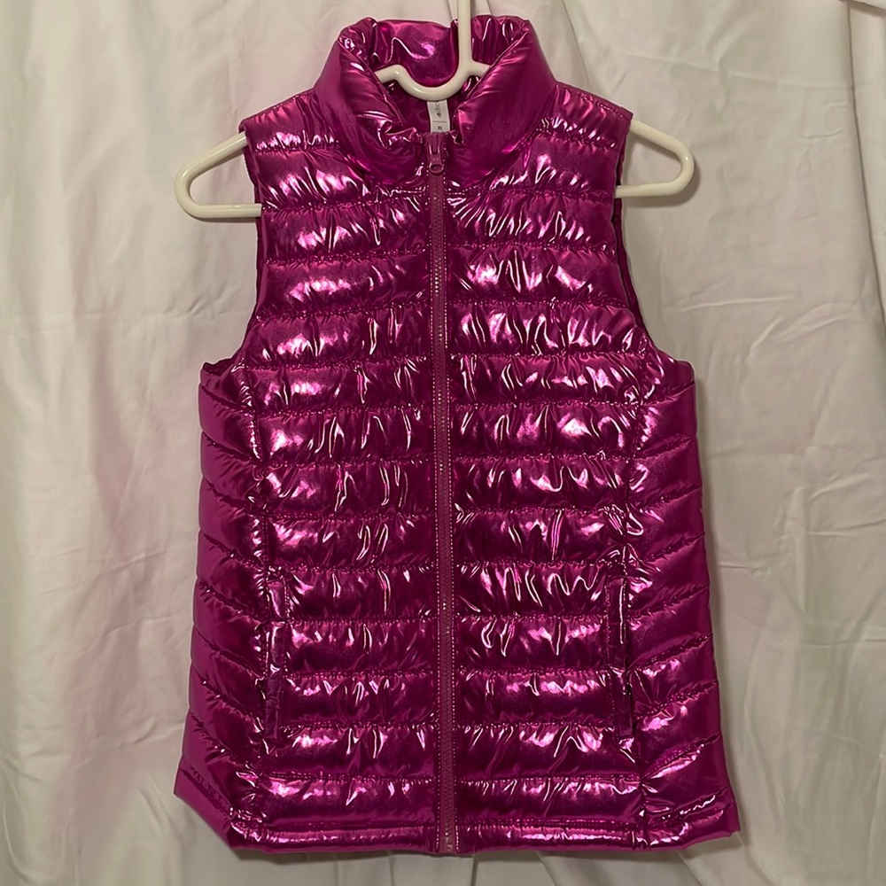 Ideology Girls Metallic Puffer Vest